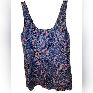 💝 Lilly Pullitzer Sz XXS Floral Tank Top
